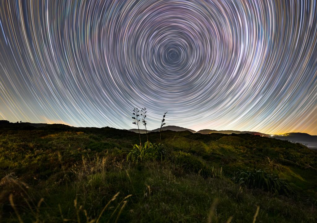 Raumati South Star Trails