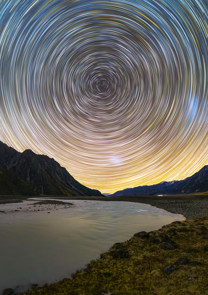 Tasman River Star Trails