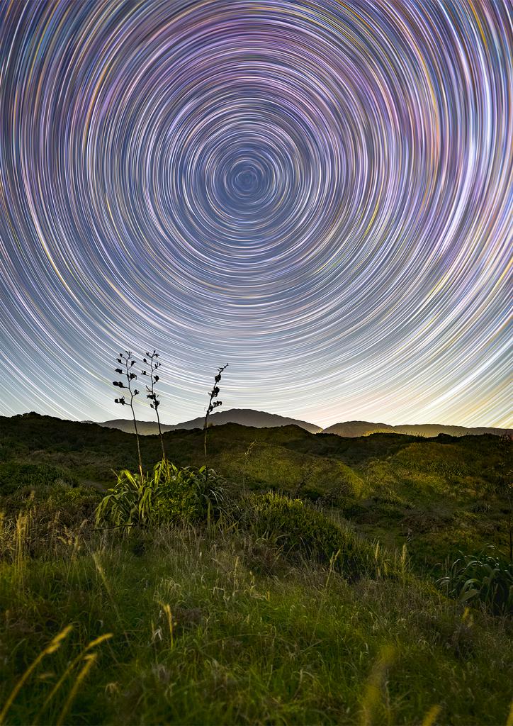 Raumati South Star Trails