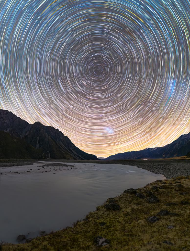 Tasman River Star Trails